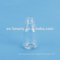 1 oz Green essential oil bottle with silver dropper